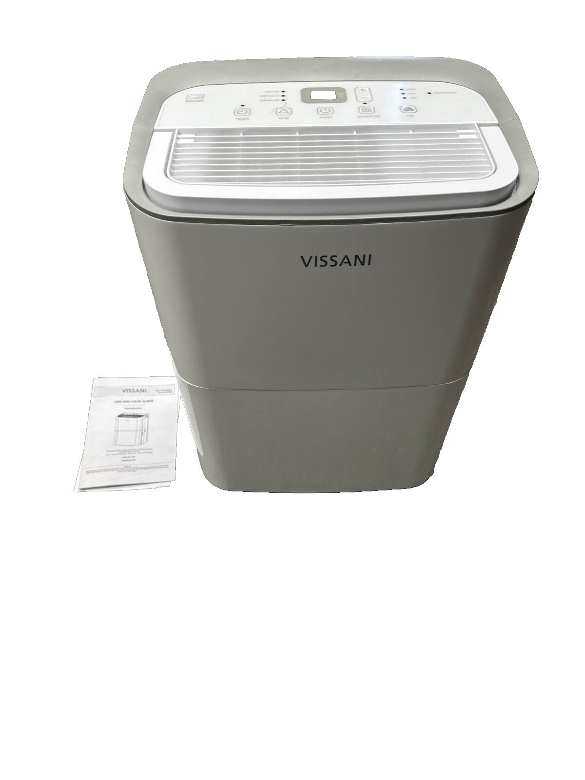 Vissani VDH35 35-Pint Dehumidifier -WHITE-