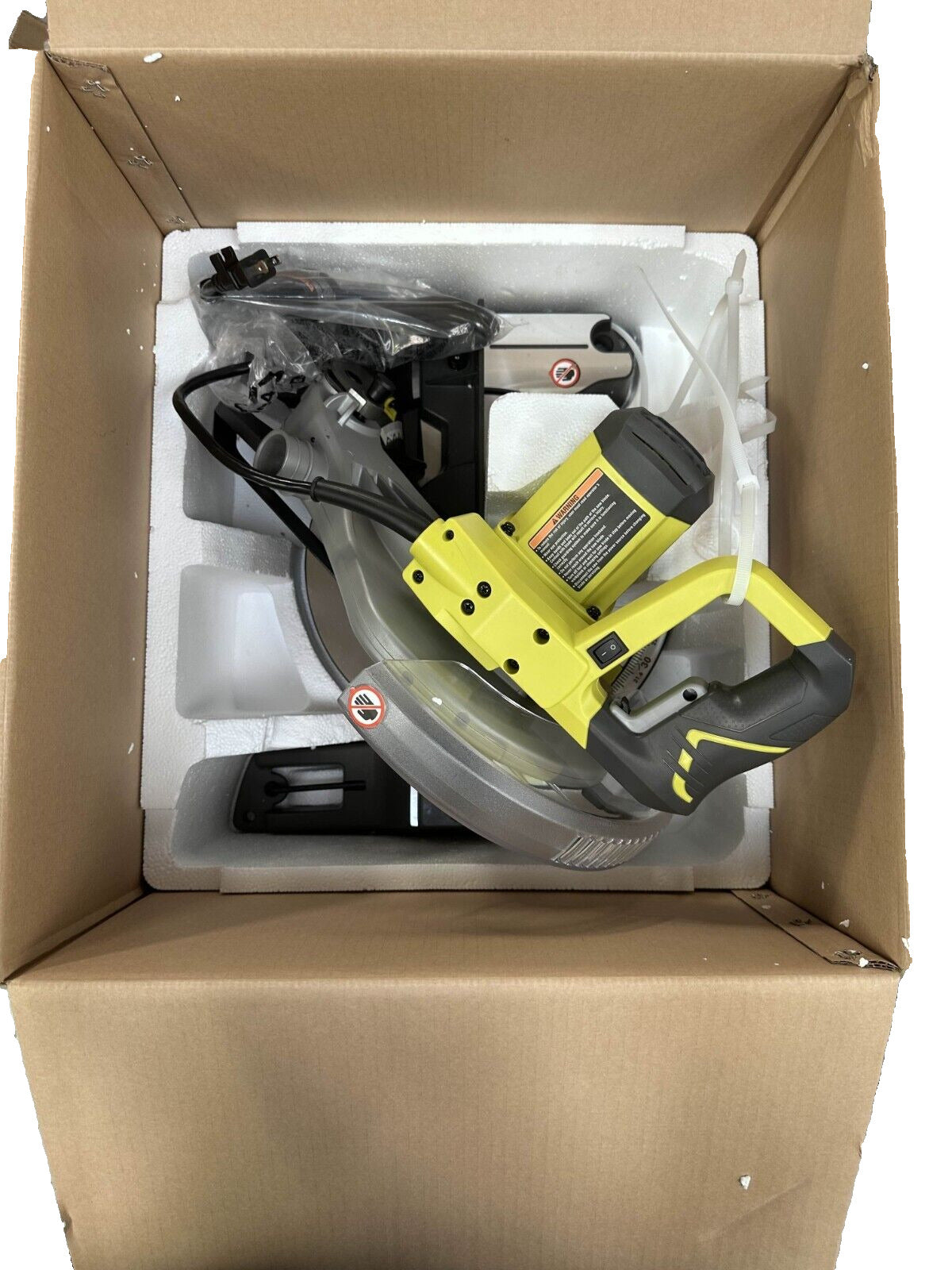RYOBI TS1346 10" Compound Miter Saw with LED -OPEN BOX-