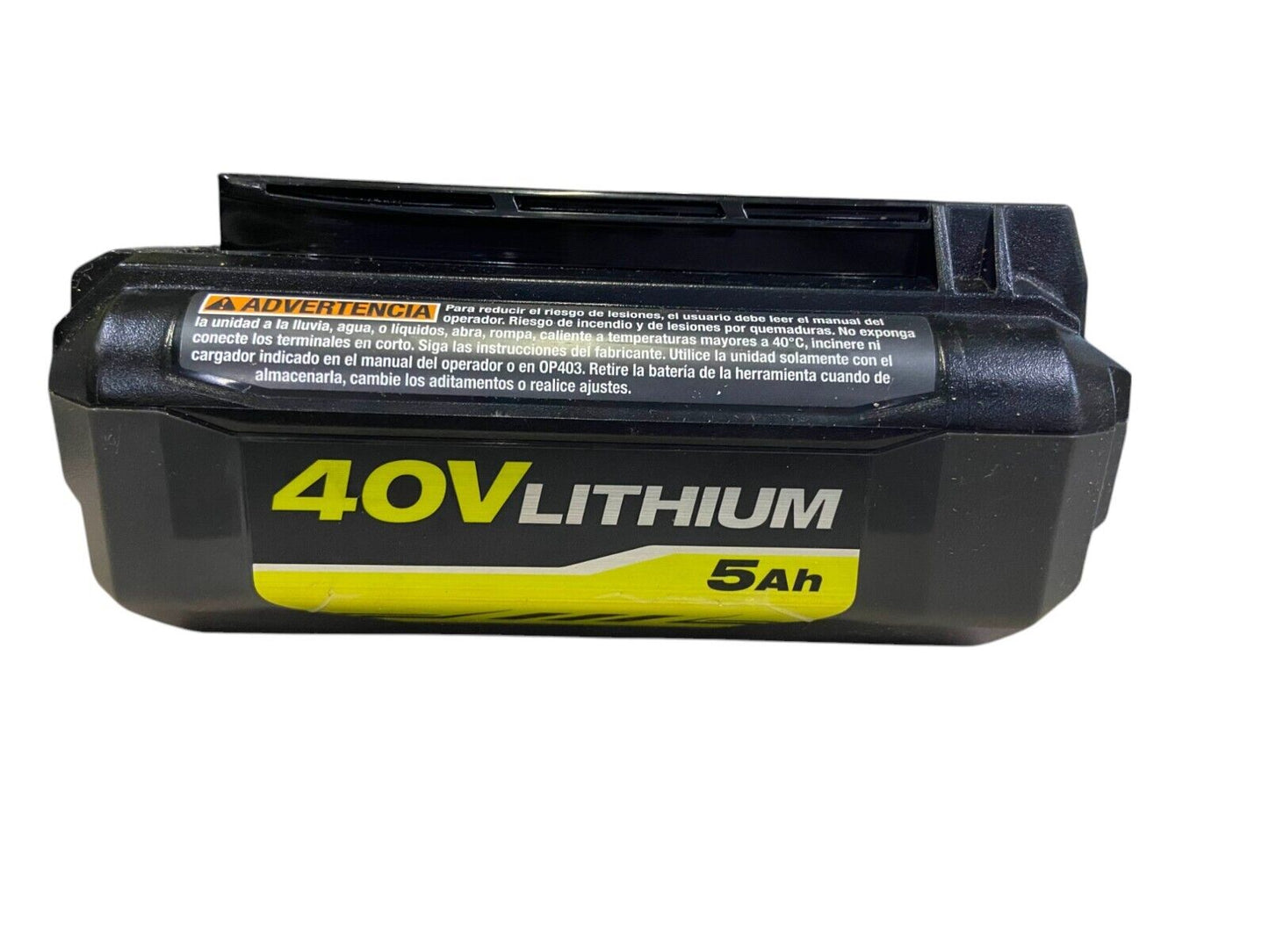 Ryobi 40-Volt 5.0 Ah High Capacity Lithium-Ion Battery OP40501