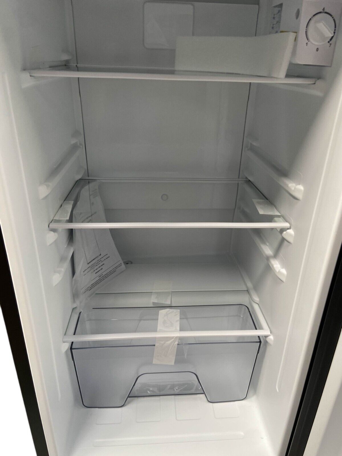 VISSANI 3.2 cu. ft. Mini Refrigerator in Black, Energy Star - HVAR32BE (Dented)