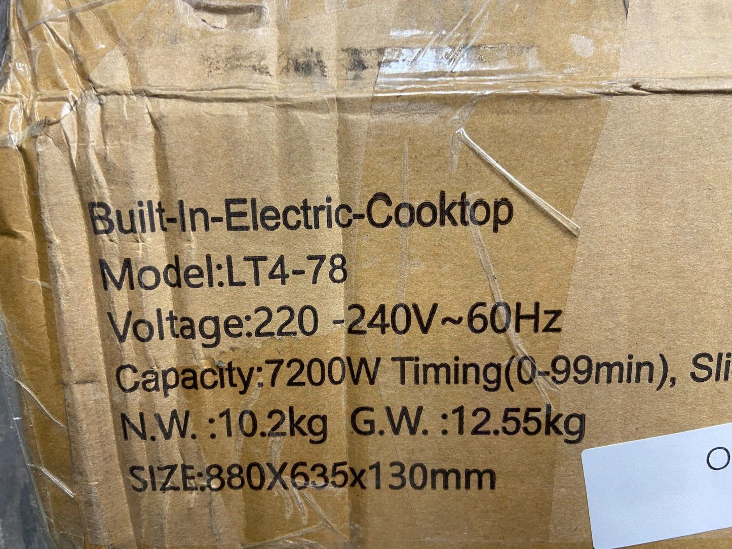 VEVOR Built in Electric Stove Top LT4-89 (See Photo's for Specs)