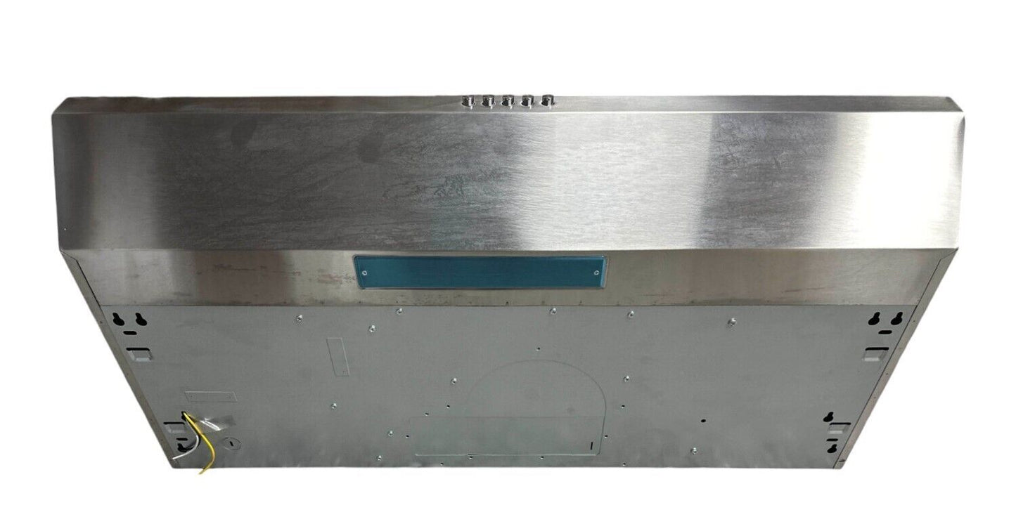 Vissani Caprelo 36" 320 CFM Convertible Under Cabinet Range Hood in Stainless