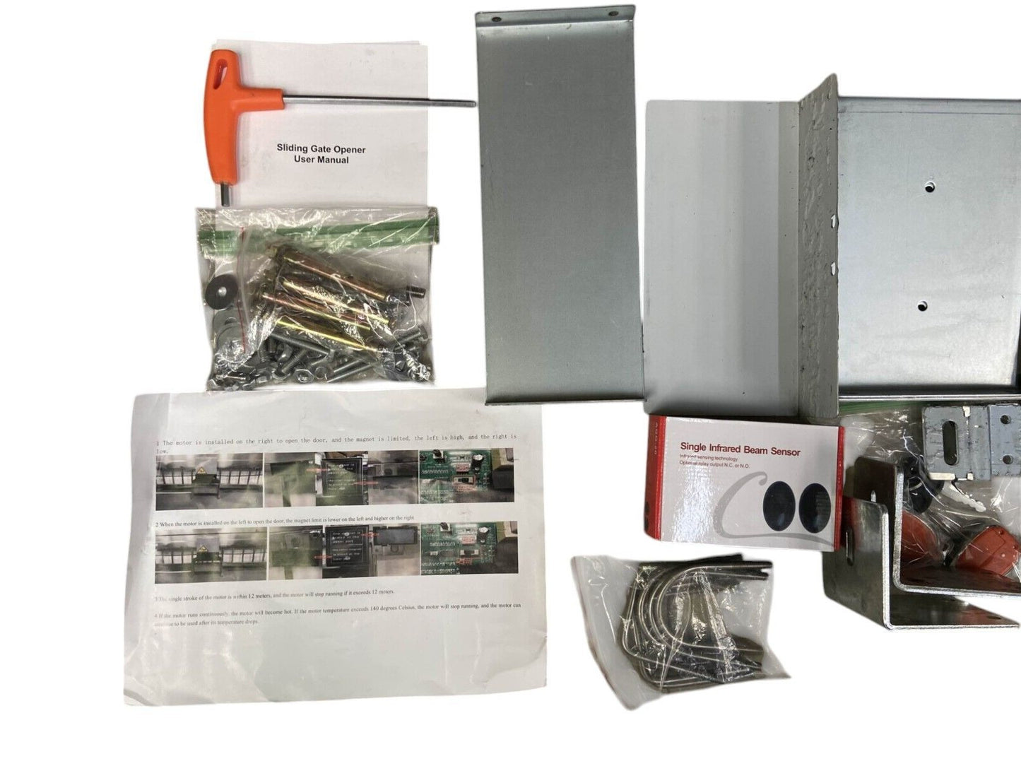 VEVOR MD550 Automatic Sliding Gate Opener Door Operator Remote APP Control READ!