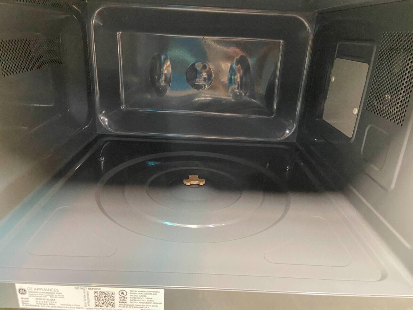 GE Profile 2.2Cu.Ft Countertop Microwave Stainless Steel Sensor Cooking