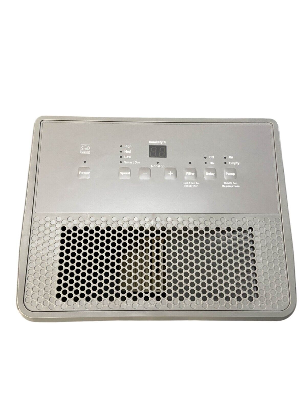 GE 50-Pint Dehumidifier with Built-in Pump for Basement, Garage or Wet Rooms