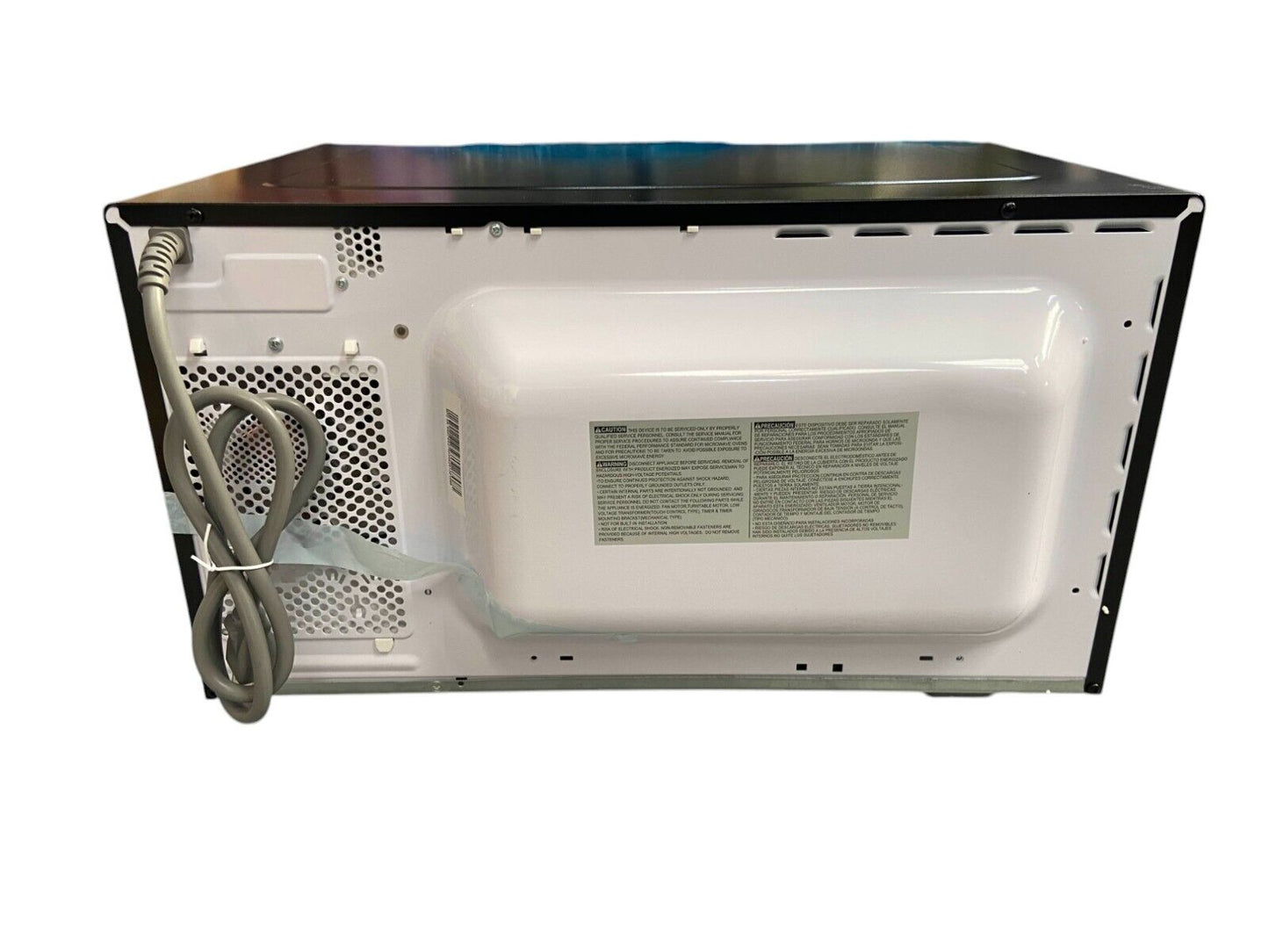 GE - 1.6 Cu. Ft. Capacity Countertop Microwave Oven, Stainless Steel (Dented)