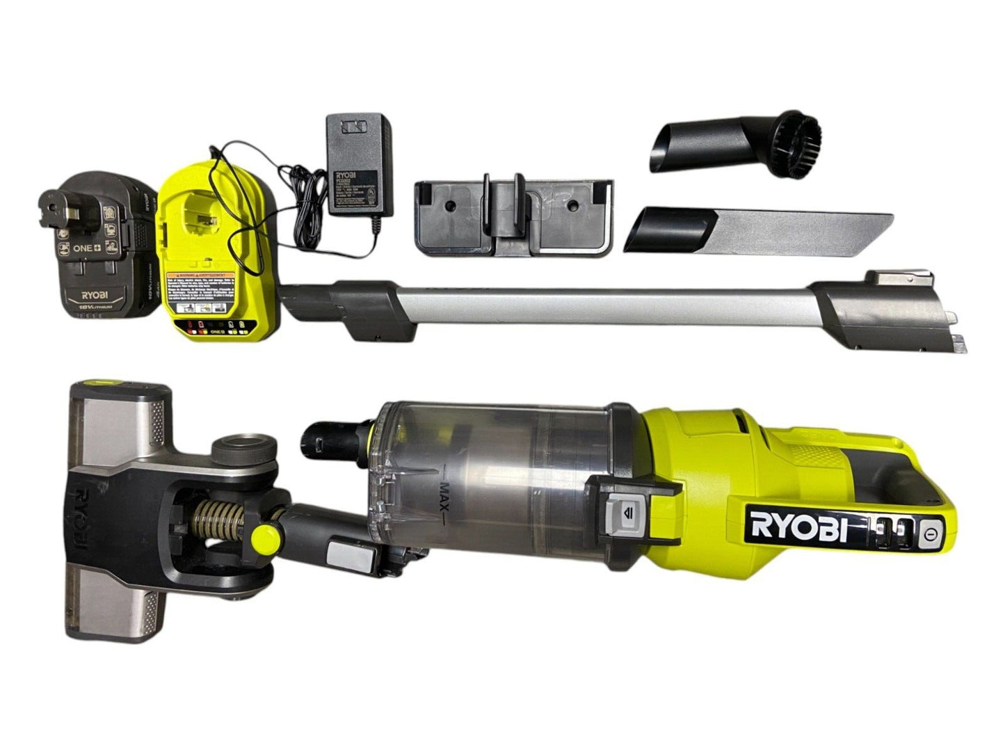RYOBI ONE+ 18V Cordless Stick Vacuum Kit PCL720K (Read Description!!)