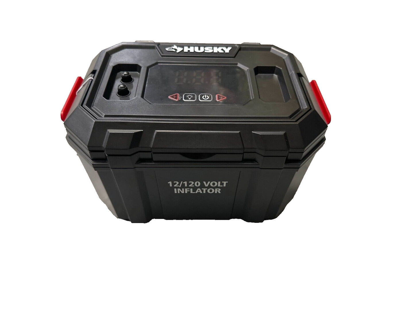 Husky 1009549875 Inflator with Auto Shut Off 12/120V - OPEN BOX -
