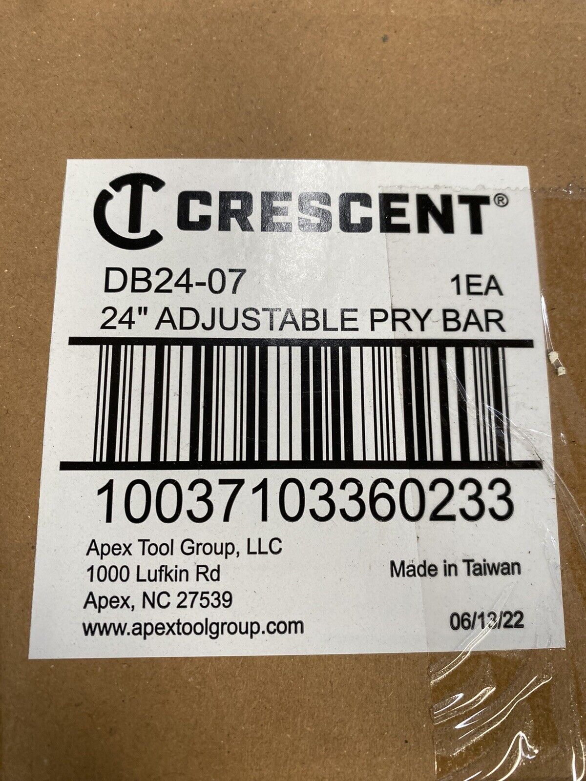 Crescent 24" Adjustable Pry Bar - DB24-07