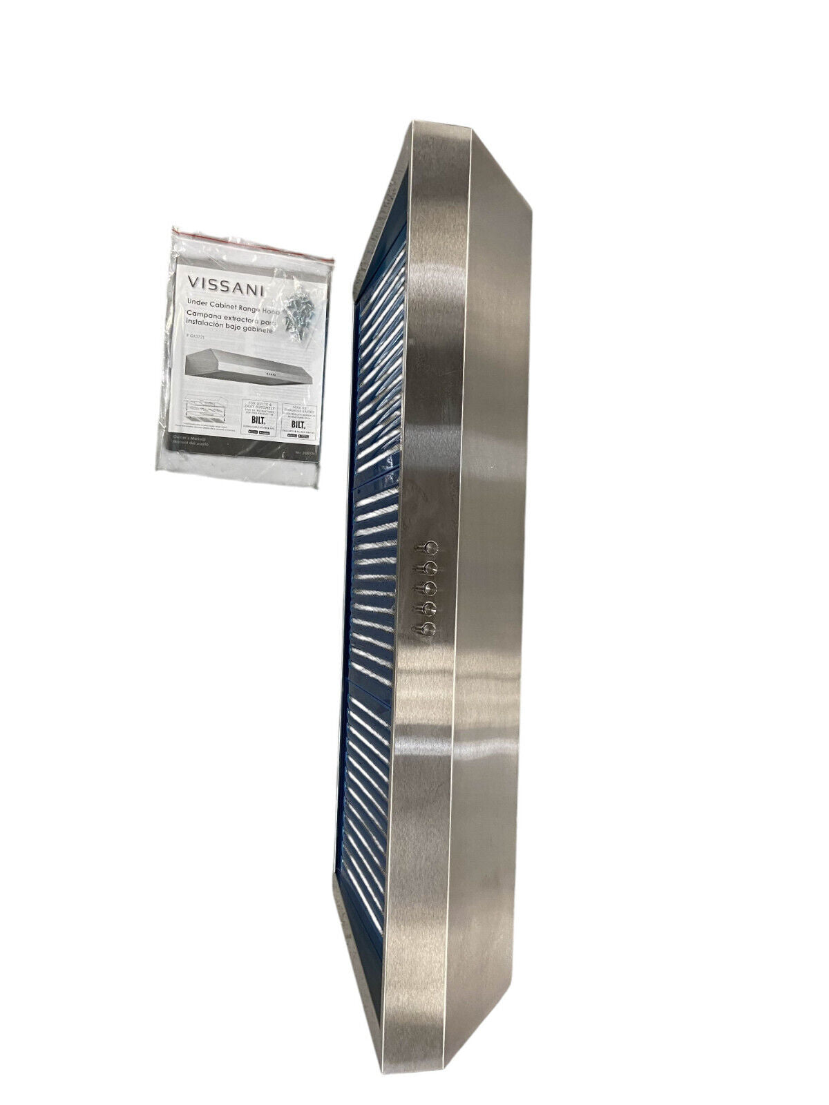 Vissani 36 in. Under Cabinet Range Hood Stainless Steel (Ducted) QR372S