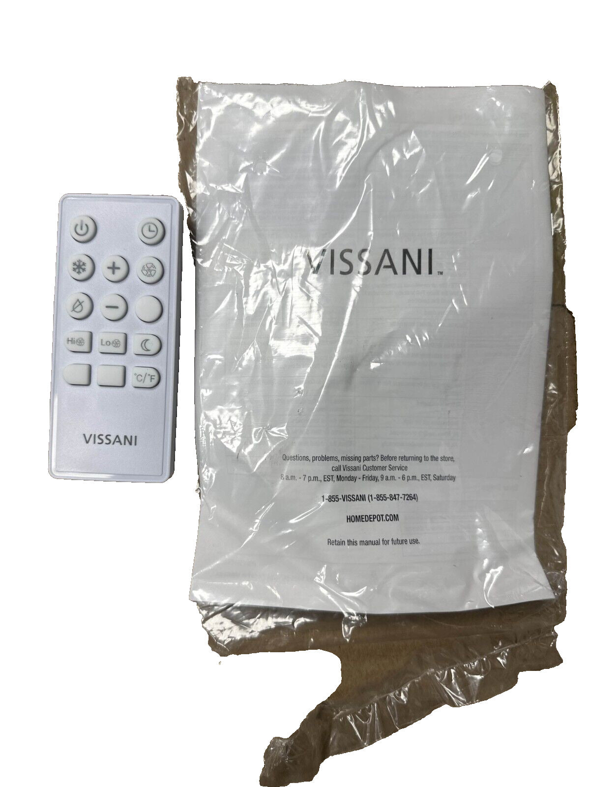 Vissani 5000 BTU Portable Air Conditioner w/ Dehumidifier - VPMS05BWT