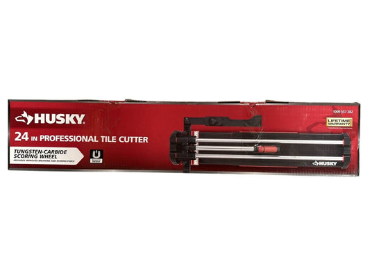 HUSKY 24" Professional Tile Cutter -USED-