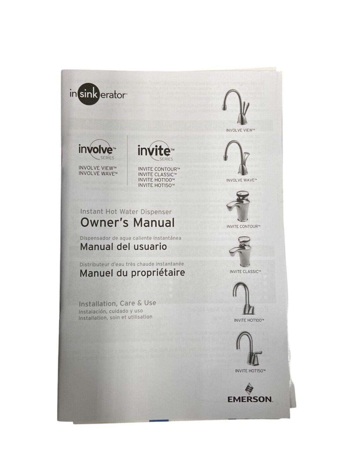 InSinkErator H-CONTOUR-SS Instant Hot Water Dispenser - Tank Included