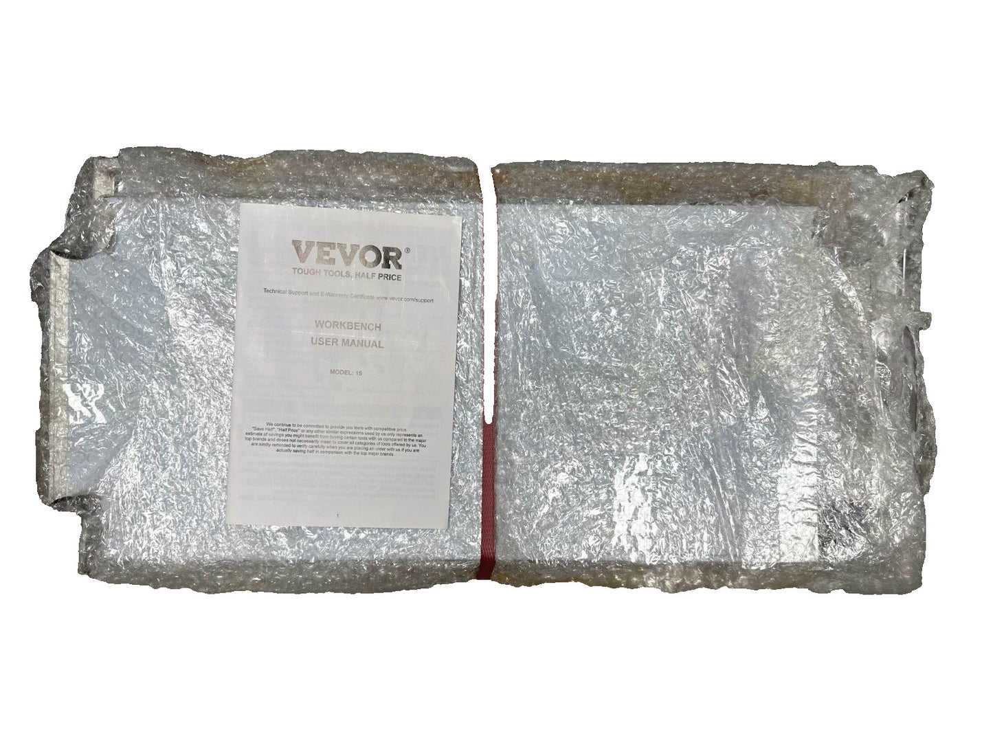 VEVOR 12"X24" Stainless Steel Work Table Commercial Prep Table With 4 Casters