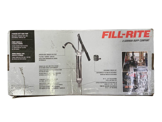 Fill-Rite Sd11 Hand Operated Drum Pump Lever For 55 Gal Container, 11 Oz Per