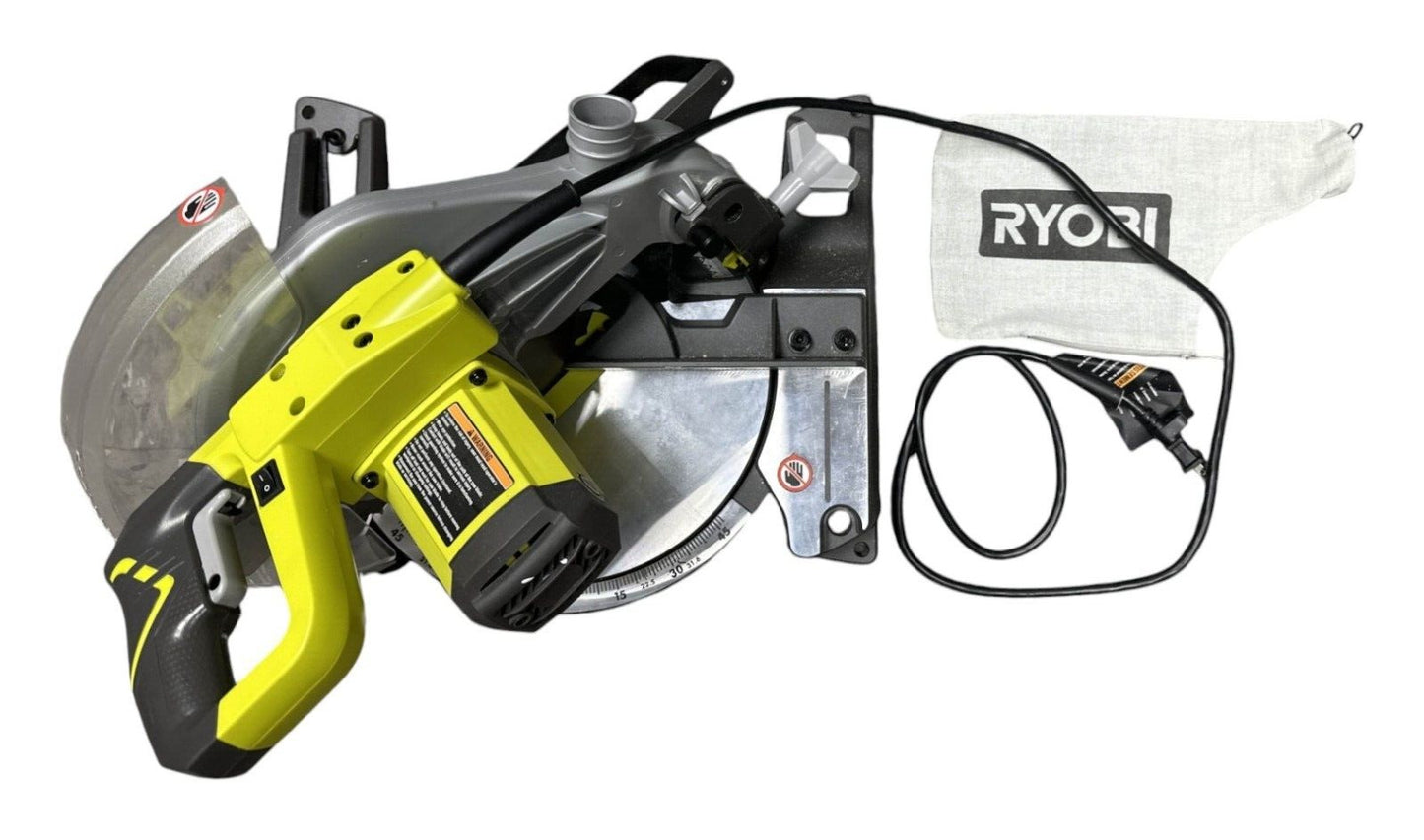RYOBI TS1346 10" Compound Miter Saw with LED-READ-READ-