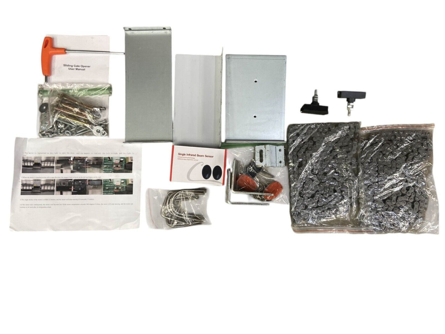 VEVOR MD550 Automatic Sliding Gate Opener Door Operator Remote APP Control READ!