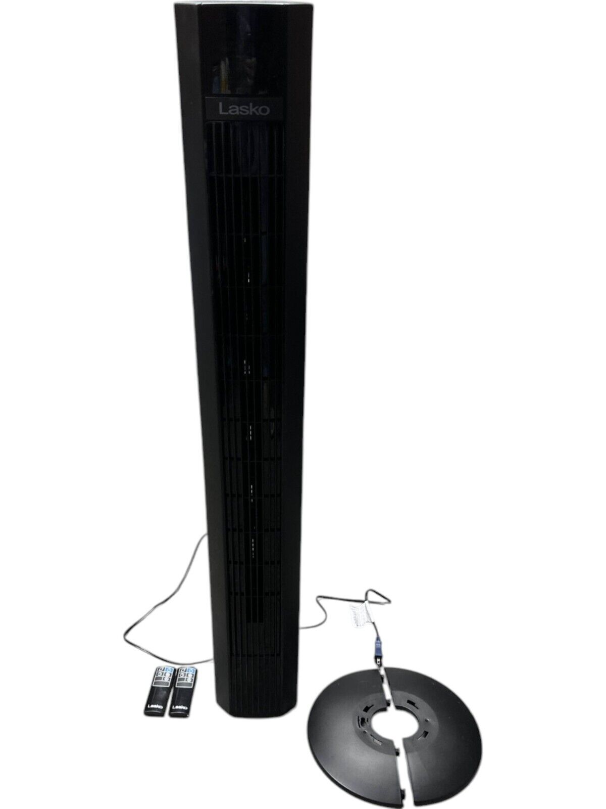 Lasko Xtra Air 48" 4 Speed Tower Fan in Black With Remote