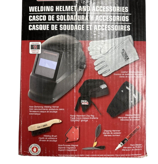 Lincoln Electric KH977 Auto Darkening Welding Helmet Kit -HELMET ONLY-