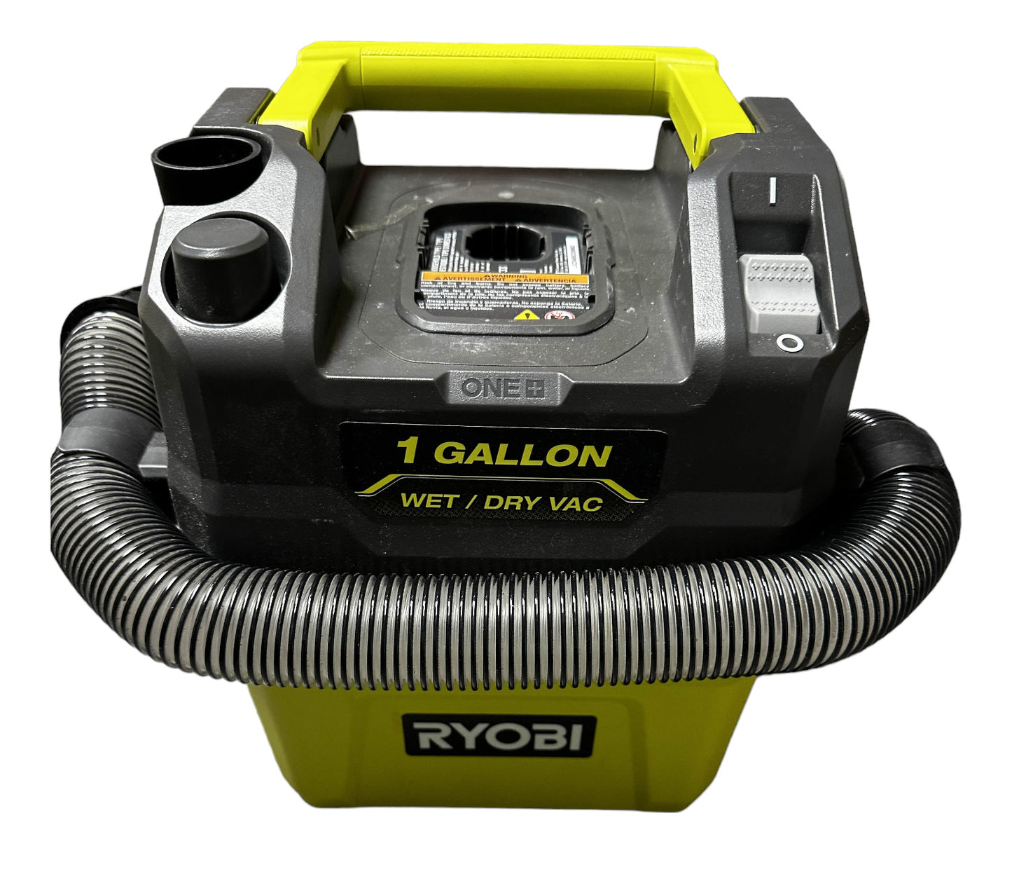 RYOBI PCL733B 18V 1 Gal. Wet/Dry Vacuum (Tool Only)-MISSING FILTER-