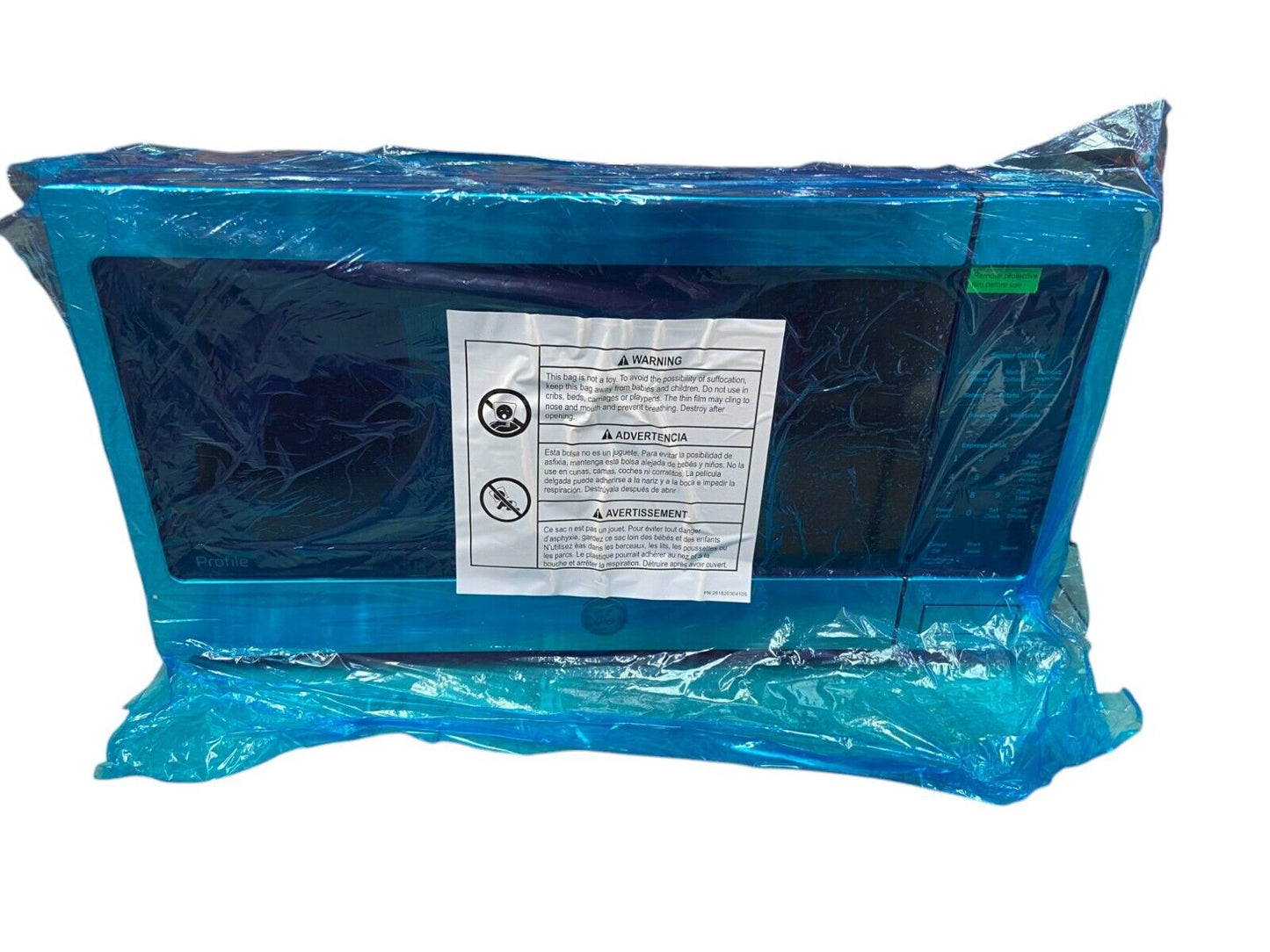 GE Profile 2.2Cu.Ft Countertop Microwave Stainless Steel Sensor Cooking