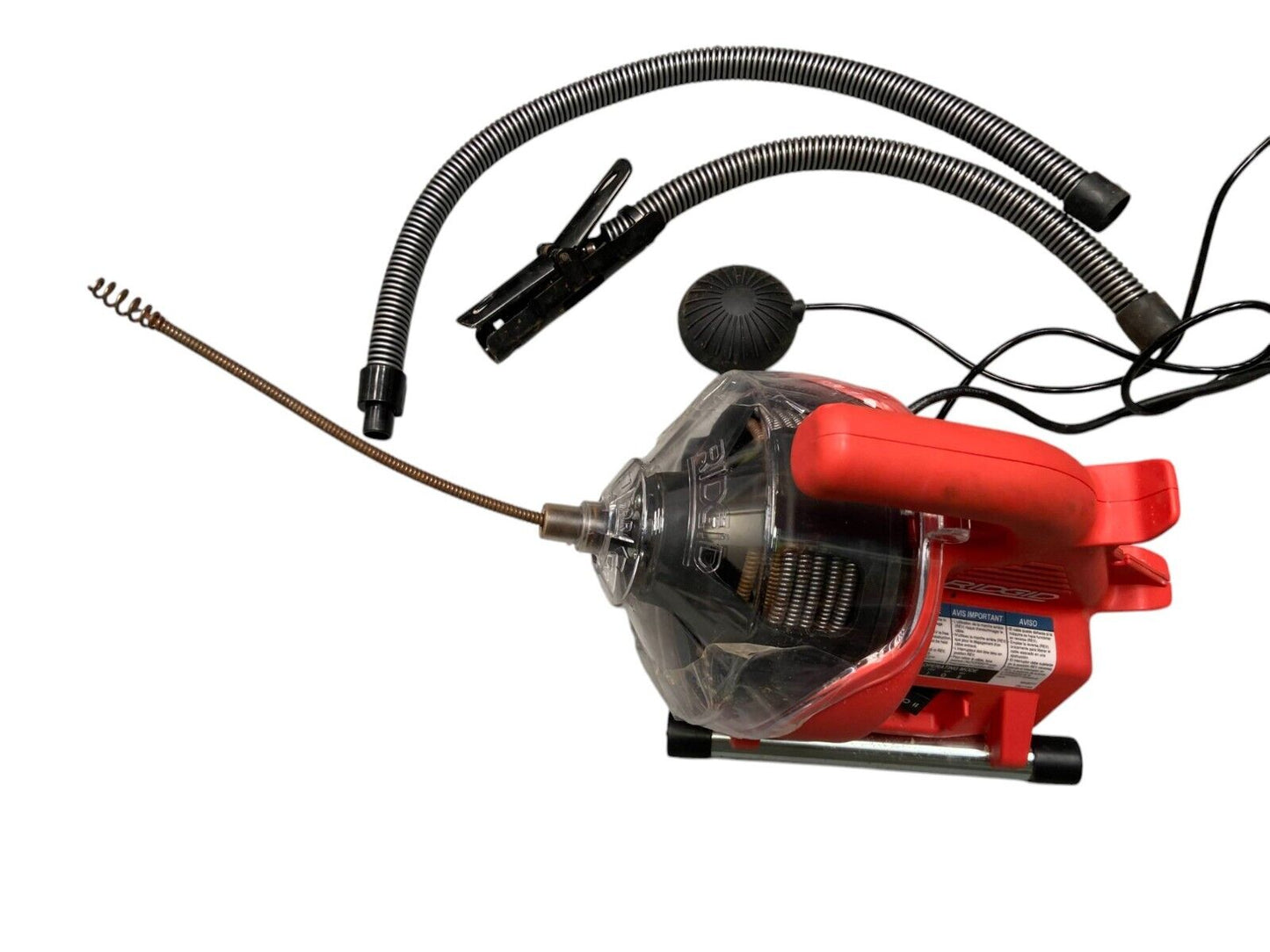 RIDGID 55808 PowerClear Drain Cleaning 3/4"-1 1/2" Drain Lines - Needs New Coil