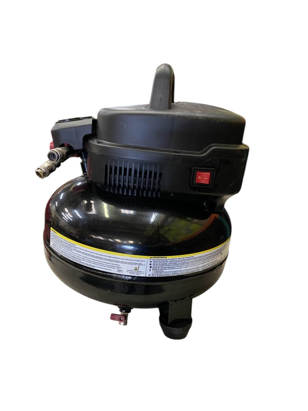 Husky 6 Gallon 175 PSI Electric Pancake Air Compressor