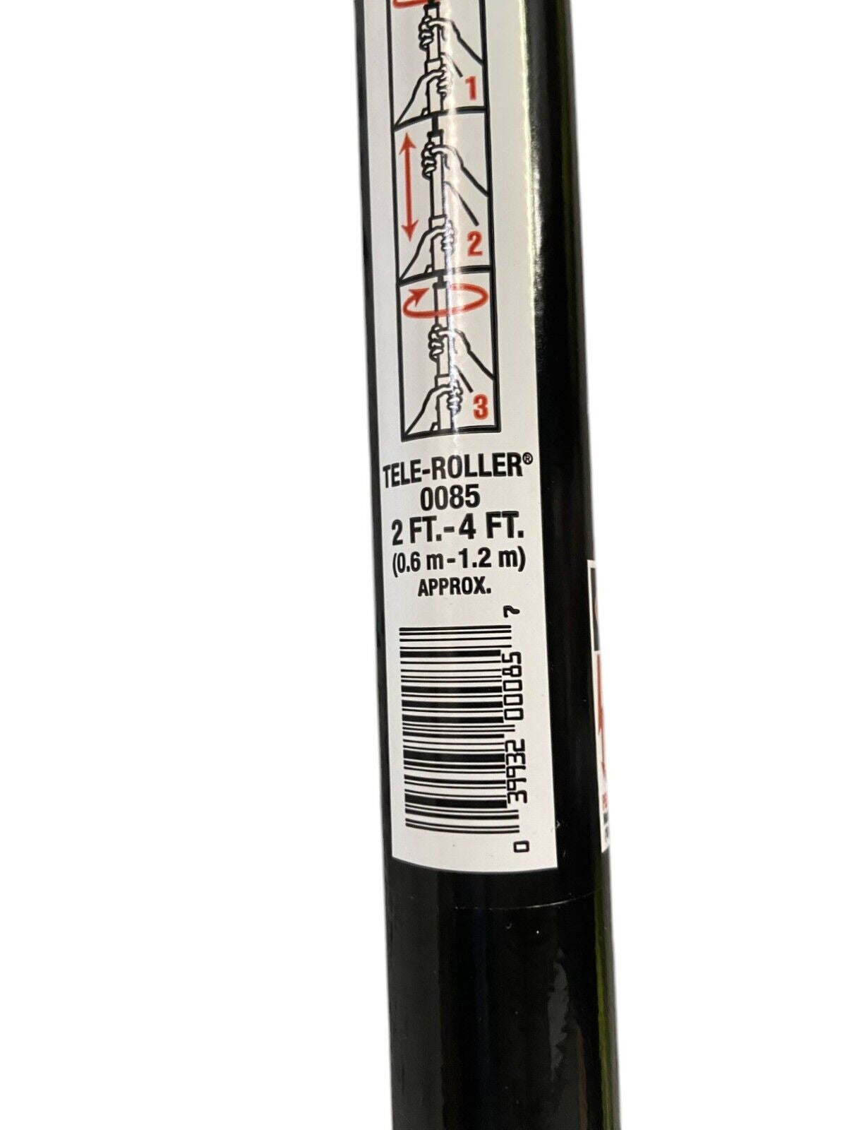 Tele-Roller 85 Paint Roller W/ Extended Handle, 3/8" Nap, 9" (LOT OF 12)