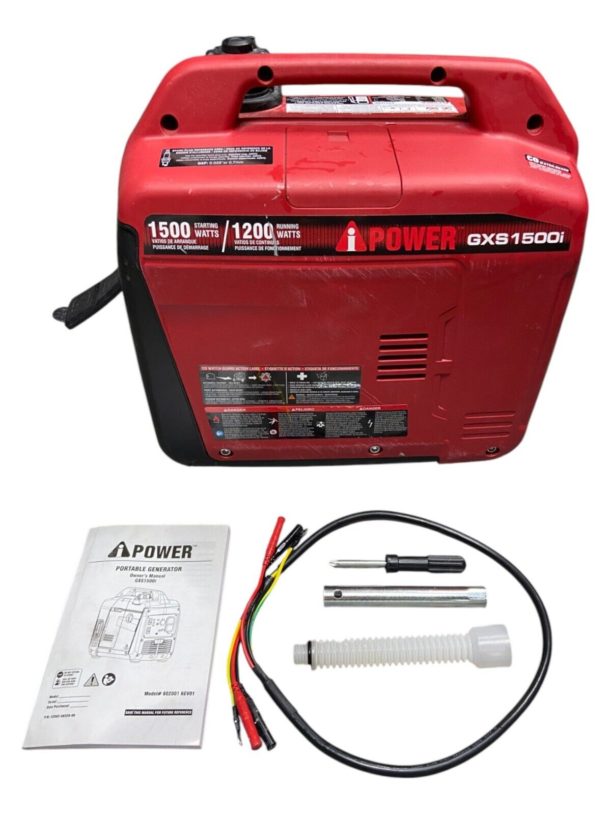 A-iPower 1500-Watt Gasoline Powered Inverter Generator GXS1500i