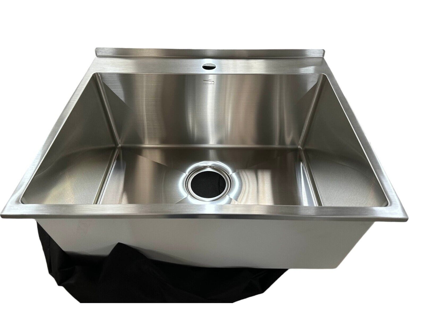 Transolid Steel Laundry Sink w/ High Arc Faucet (No Cabinet/Mounting Hardware)