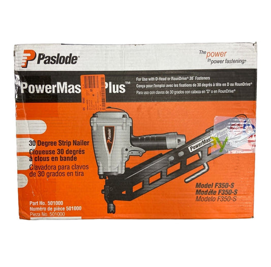 Paslode F350-S PowerMaster Plus 501000 (Slight Air Leak)