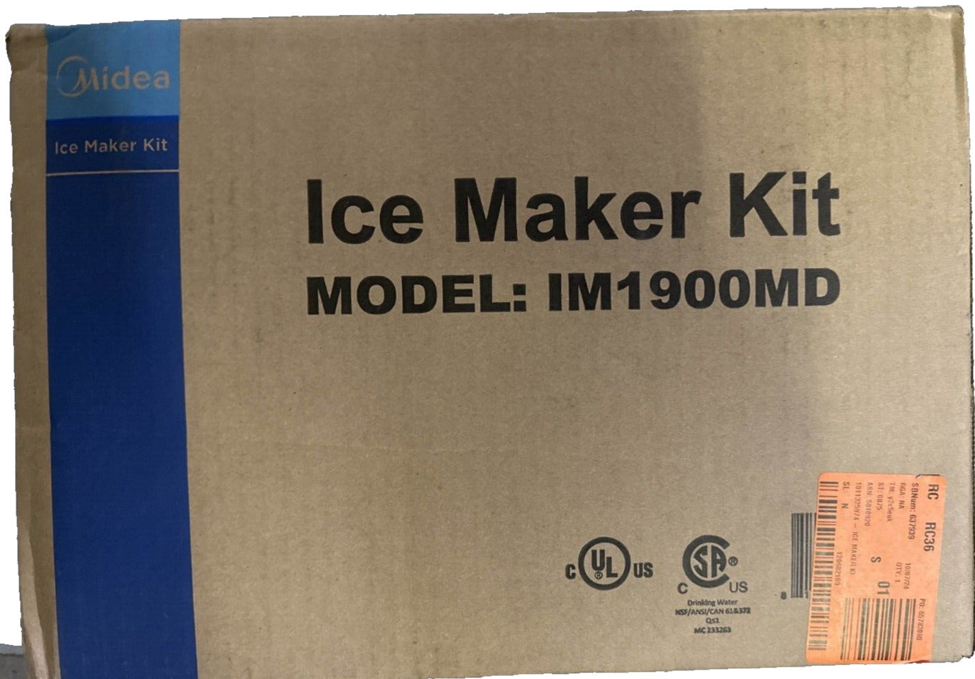 Midea IM1900MD Ice Maker Kit -UNTESTED-