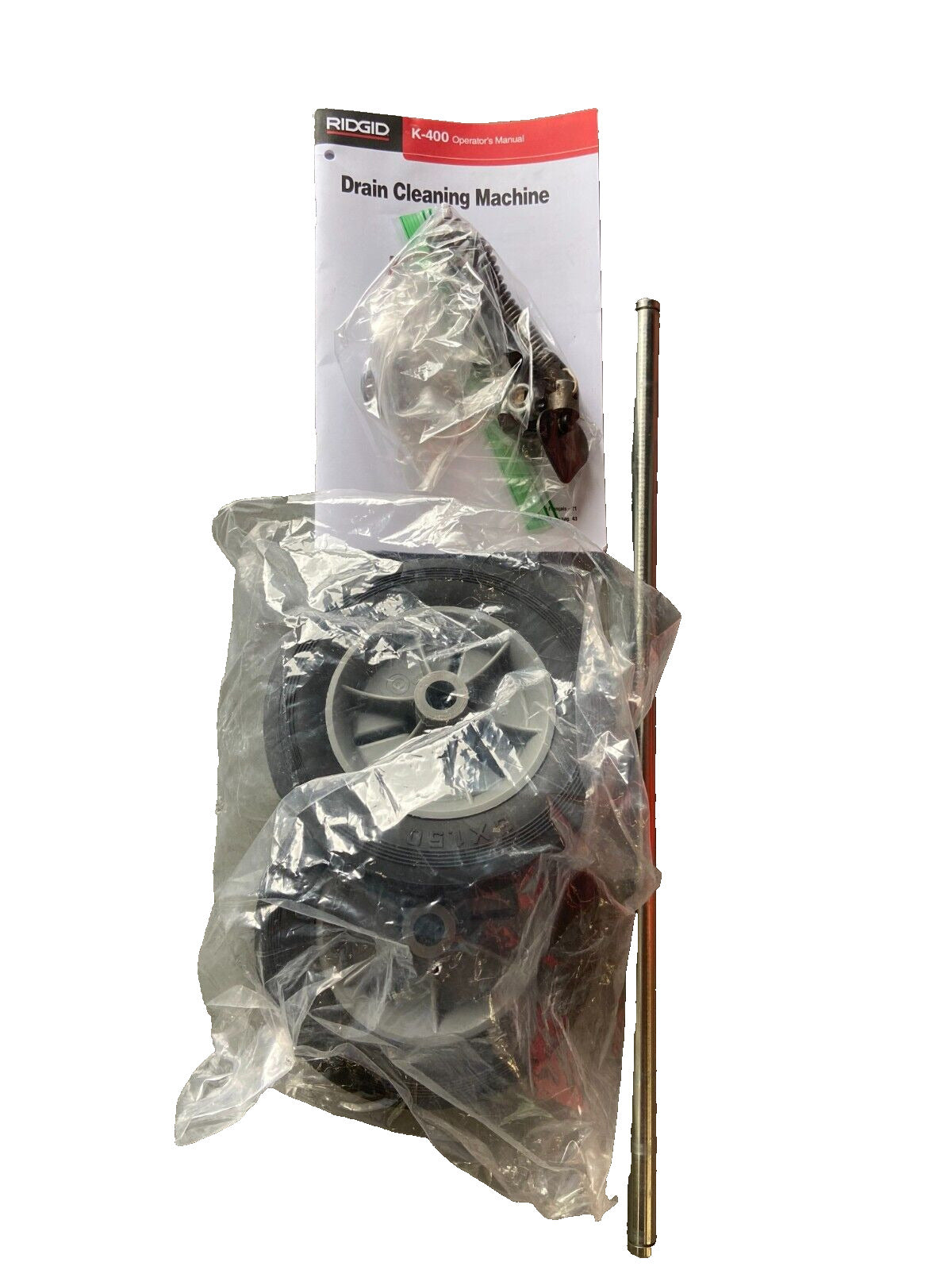 Ridgid K-400 Drain Cleaner Machine w/ 3/8" x 75ft Cable 52363