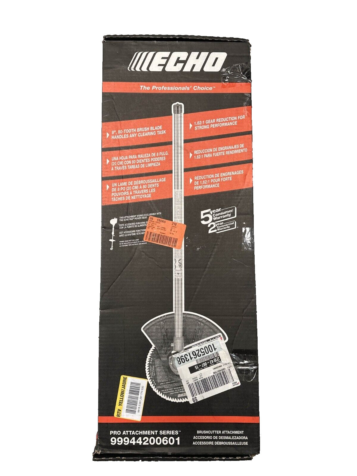 ECHO Brushcutter Trimmer Attachement for ECHO Attachment Series -NO BLADE-