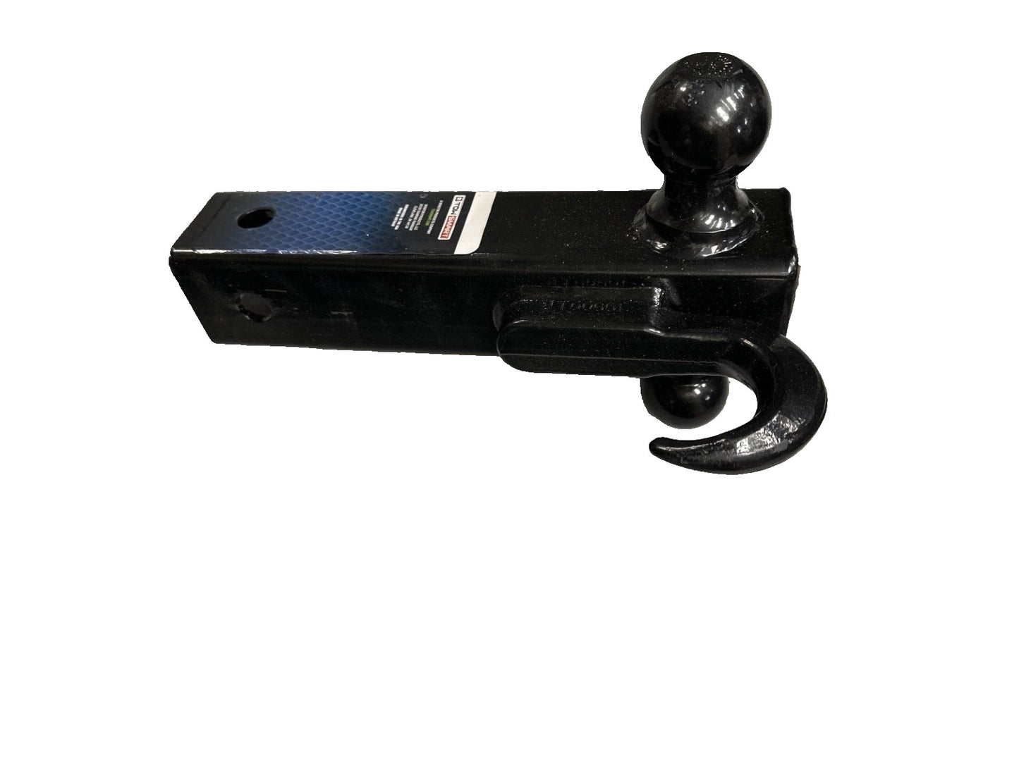 Tow Smart Tri-Ball Mount with Hook 1-7/8" 2" 2-5/16" -READ-MISSING PIN-