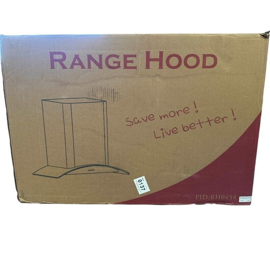 AKDY 30" Convertible Wall Mount Range Hood -RH0454 -MISSING AIR DUCT VENT-