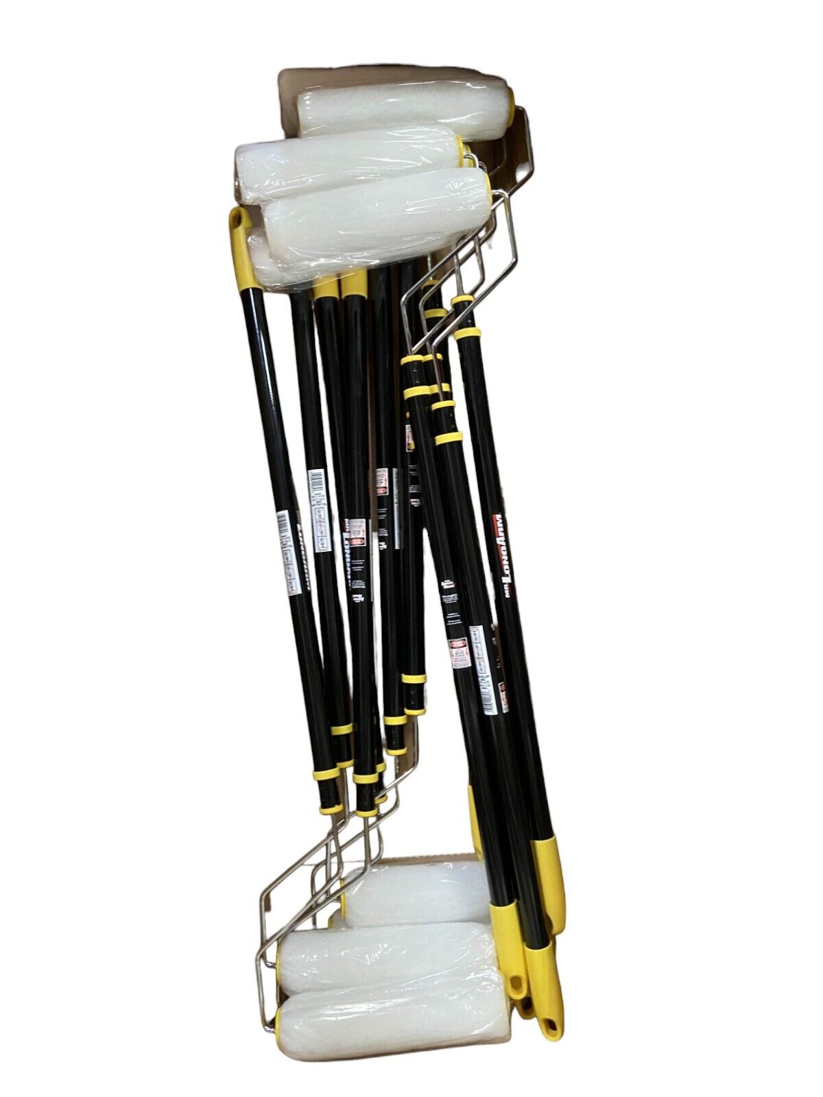 Tele-Roller 85 Paint Roller W/ Extended Handle, 3/8" Nap, 9" (LOT OF 12)