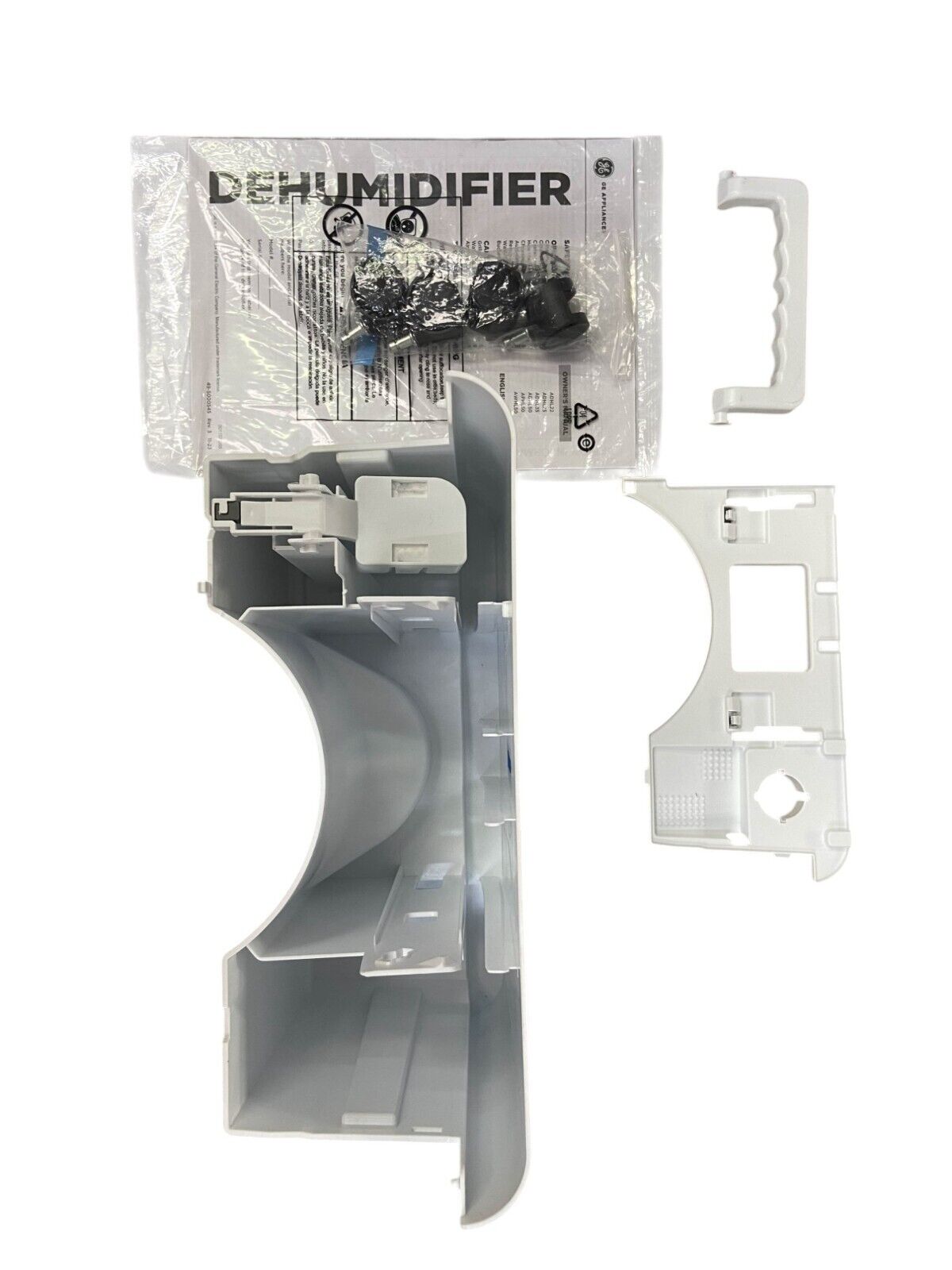 GE 22 Pint ADHL22LA Portable Dehumidifier With Smart Dry for Damp Spaces