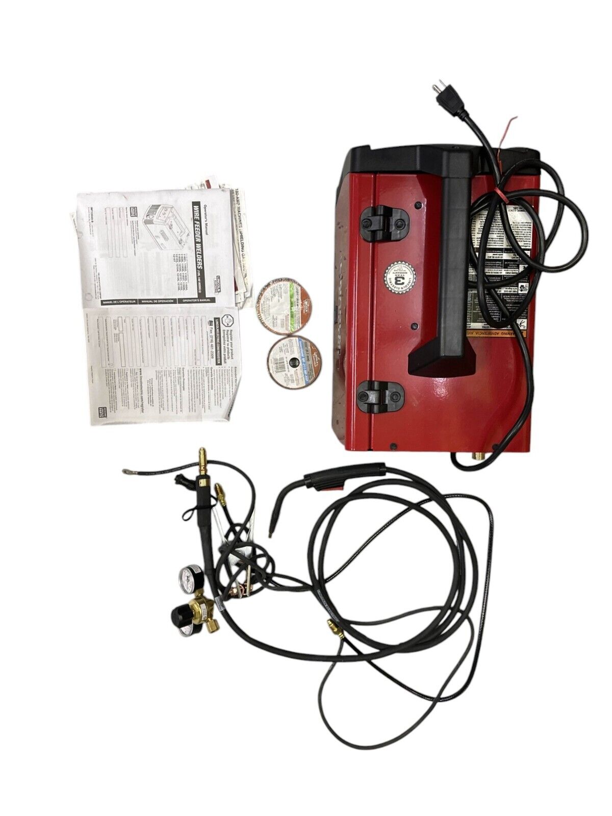 Lincoln Electric 140 HD Weld Pak Mig Flux Cored Wire Feed Welder K2514-1-READ-