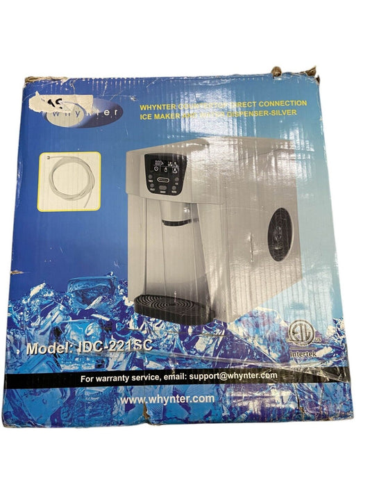 Whynter Compact Portable Ice Maker Countertop Model : IDC-221SC