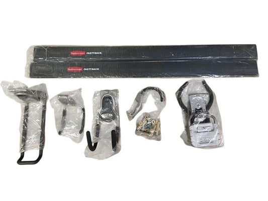 Rubbermaid All-In-One FastTrack Garage Storage Rail System Tool Kit (7-Piece)