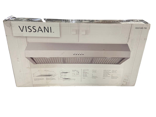 Vissani 36 in. Under Cabinet Range Hood Stainless Steel (Ducted) QR372S
