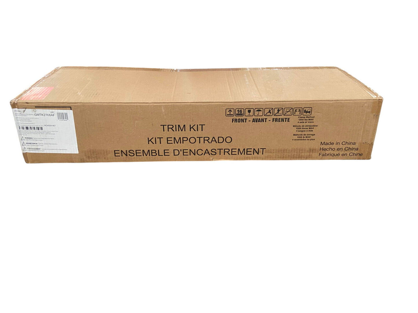 Frigidaire GMTK2768AF 27'' Stainless Steel Gallery Microwave Trim Kit - Silver