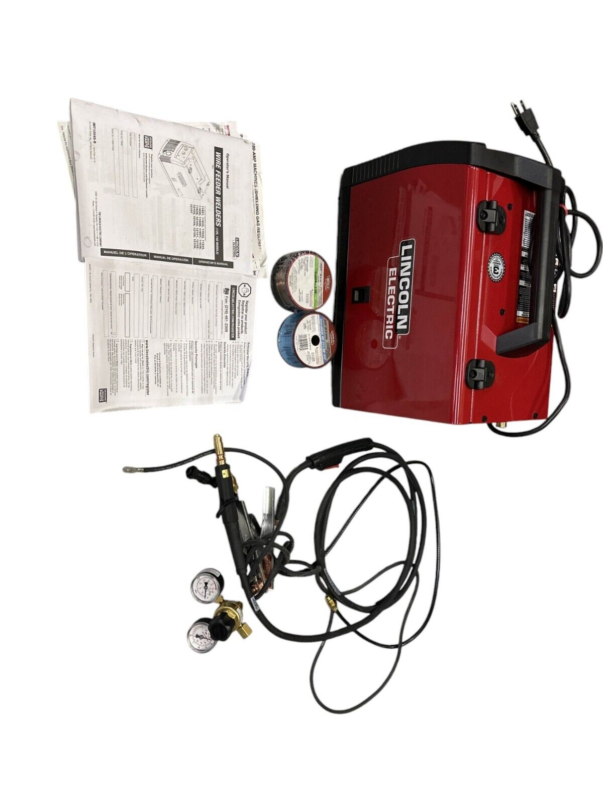 Lincoln Electric 140 HD Weld Pak Mig Flux Cored Wire Feed Welder K2514-1-READ-
