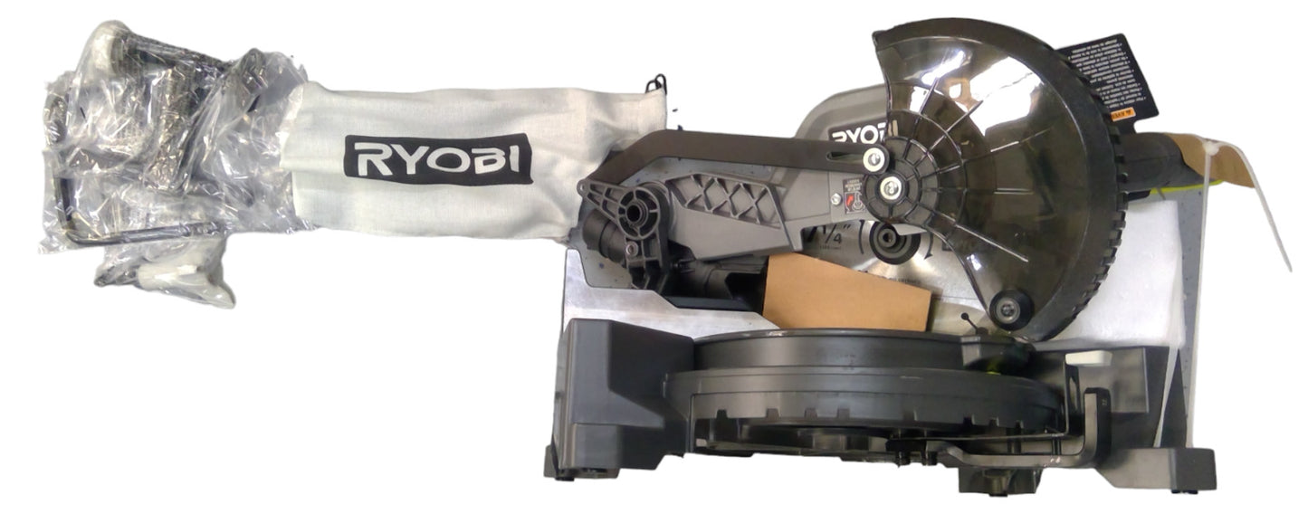 Ryobi P553 18-Volt  Cordless 7"-1/4" Compound Miter Saw - TOOL ONLY-