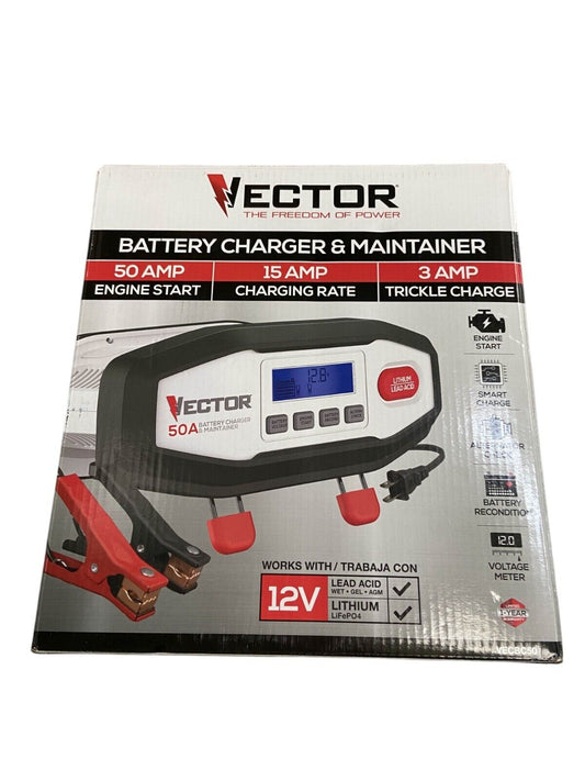 VECTOR 50 Amp Battery Charger/Maintainer VECBC50