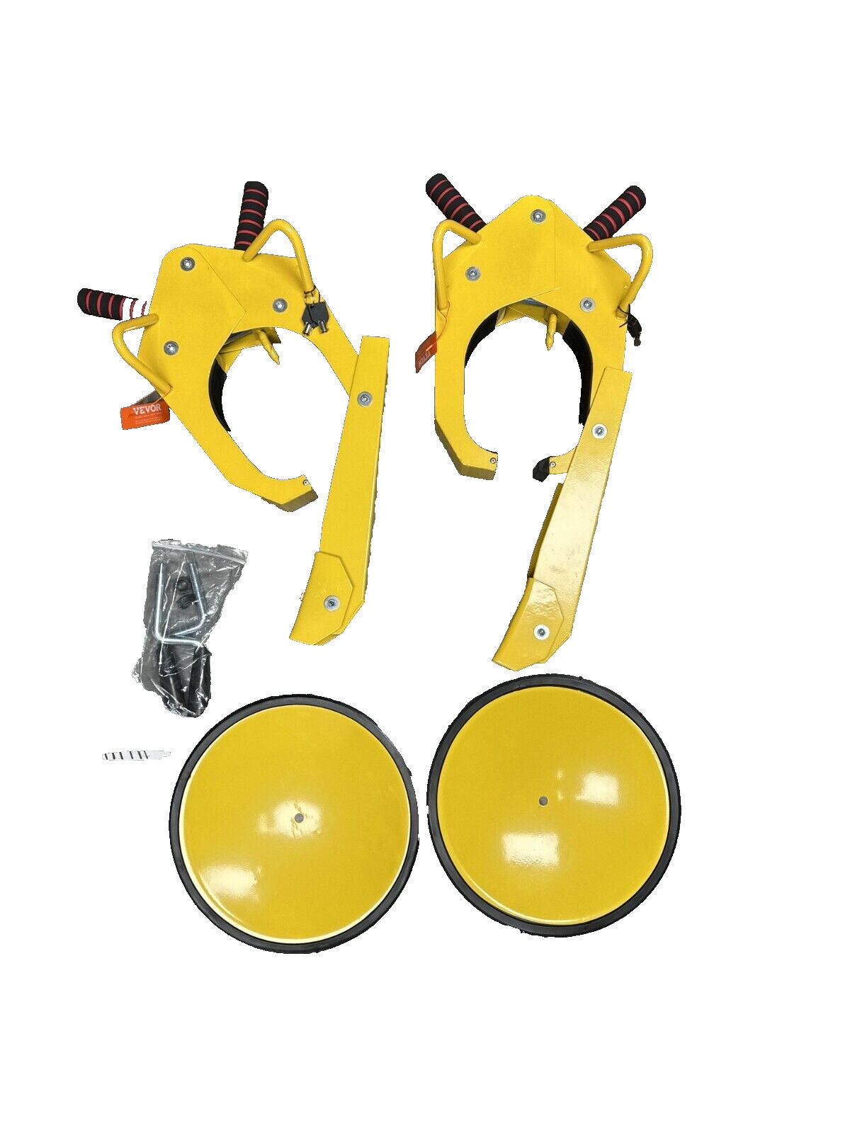 VEVOR 2pck Wheel Lock Clamp Heavy-Duty Adjustable Anti-Theft Tire - Cars/Trucks