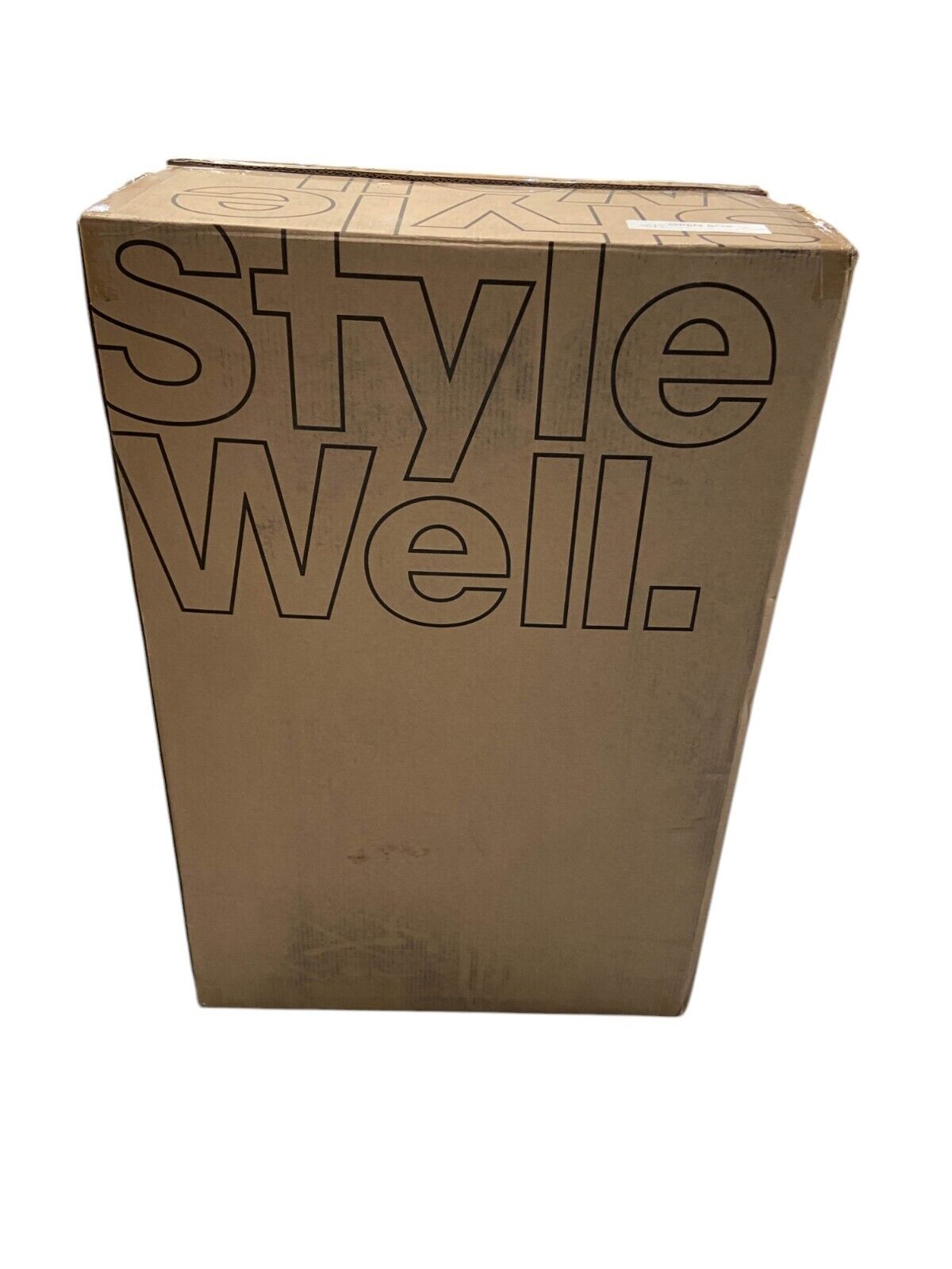 StyleWell Trash Can Rectangle Removable Bucket Liner SW 13-Gal Stainless Steel
