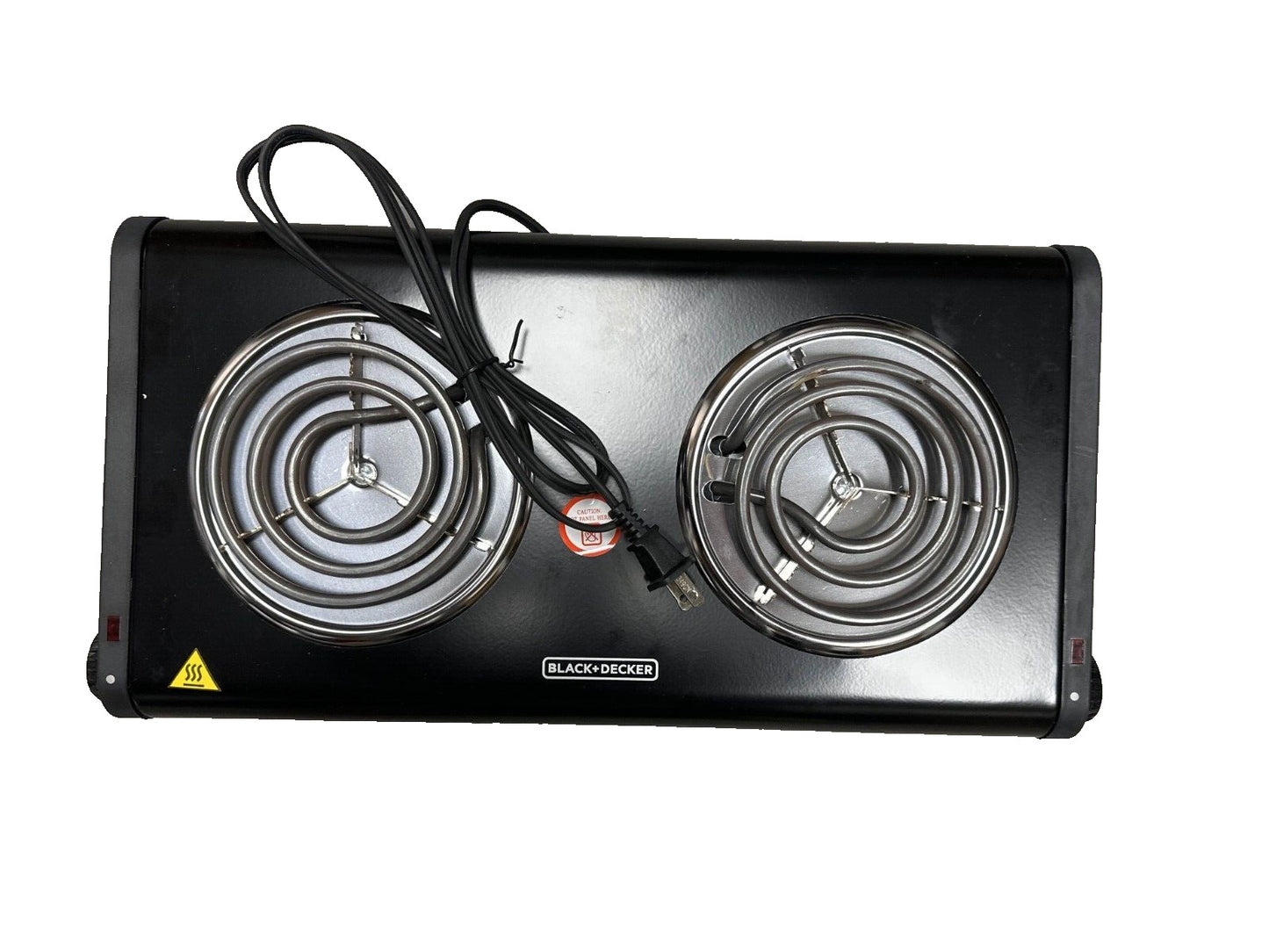 Black And Decker 2 Burner Portable Buffet Range - DB1002B