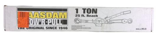 Maasdam Pow'R-Pull Strap, 1 Ton, 25ft. Reach WS-25